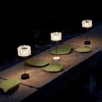 Slamp Accordéon Battery LED Table Lamp with Rechargeable