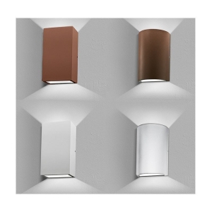 Lampo UP & DOWN Lampada da Parete Applique Biemissione LED 10W