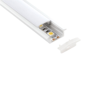 Lampo Kit Profilo Da incasso In Alluminio 2 Metri Per Strip Led