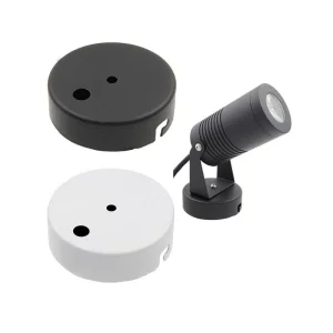 Lampo KIT Base Tonda Rosone Per Montaggio In Superficie A