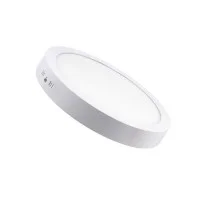 Lampo KIT Cornice Bianca Per Pannello Tondo 240mm LED Montaggio Lampo KIT Cornice Bianca Per Pannello Tondo 240mm LED Montaggio