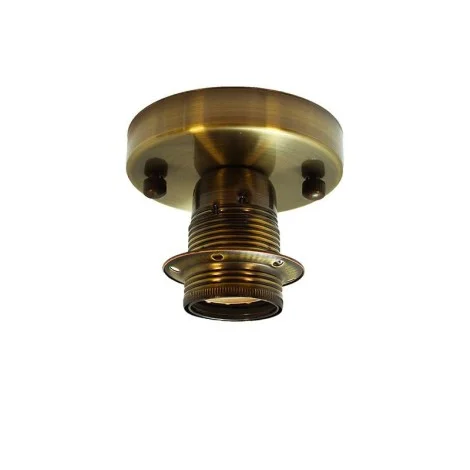 Plafone da Soffitto o Parete con portalampada Bronzo Brunito in