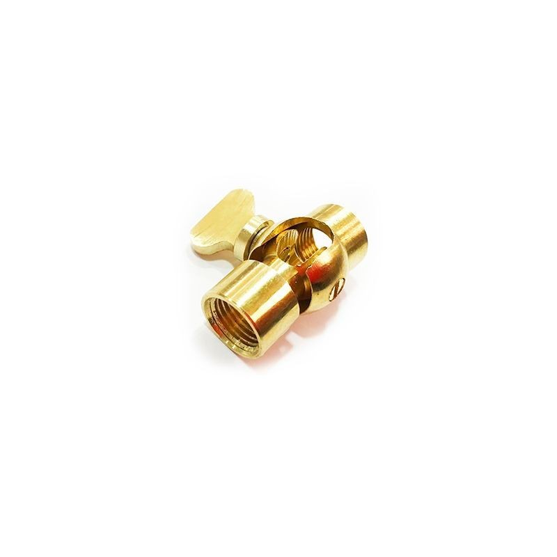 Snodo in ottone per tige M10X1 accessorio per portalampada Snodo in ottone per tige M10X1 accessorio per portalampada