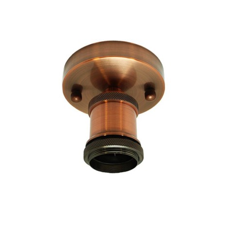 Plafone da Soffitto o Parete con portalampada Rame in stile