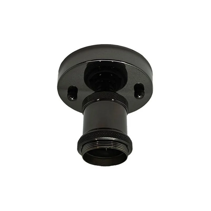 Plafone da Soffitto o Parete con portalampada Nero in stile Plafone da Soffitto o Parete con portalampada Nero in stile