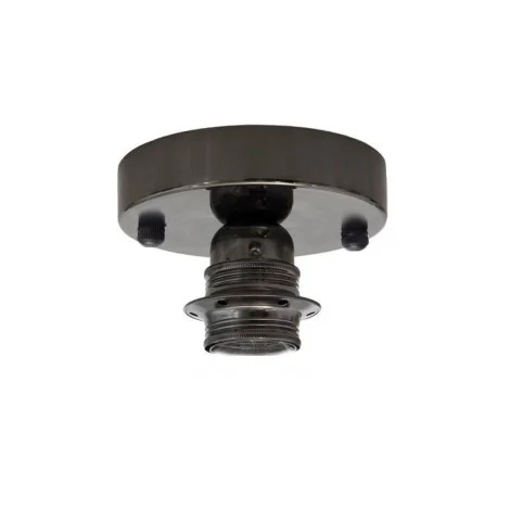 Ceiling or Wall Lamp with Black anthracite Lamp holder Vintage