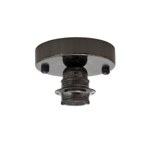 Ceiling or Wall Lamp with Black anthracite Lamp holder Vintage