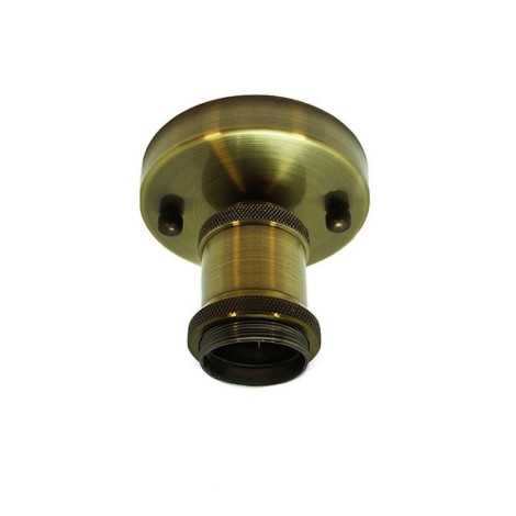 Ceiling or Wall Lamp with Bronze Lamp holder Vintage style with