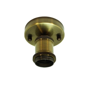 Ceiling or Wall Lamp with Bronze Lamp holder Vintage style with