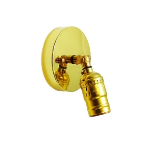 Ceiling or Wall Lamp with Gold Lamp holder Vintage style