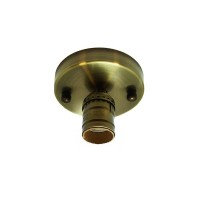Ceiling or Wall Lamp with Bronze Lamp holder in Vintage style