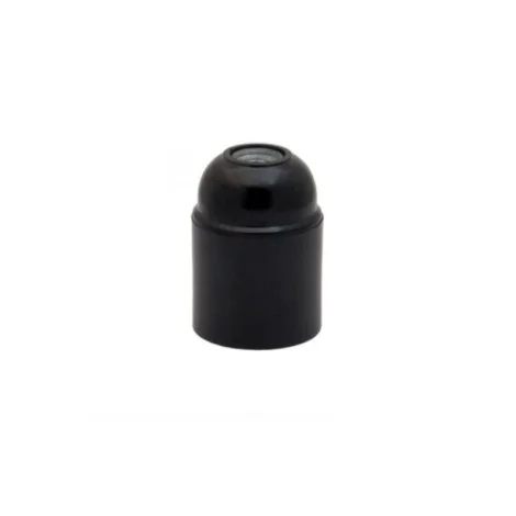 E27 Lampholder in Black Thermosetting Resin