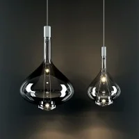 Lodes Sky-Fall Dimmable LED Suspension Lamp in Glass for Indoor Lodes Sky-Fall Dimmable LED Suspension Lamp in Glass for Indoor