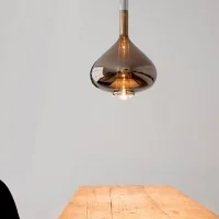 Lodes Sky-Fall Dimmable LED Suspension Lamp in Glass for Indoor Lodes Sky-Fall Dimmable LED Suspension Lamp in Glass for Indoor