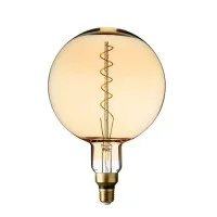 Lampadina LED Spiral XL G200 Amber Gold E27 5W 2200K 250lm