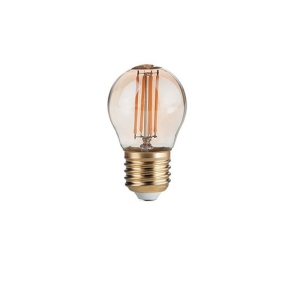 Ideal Lux Lampadina Ambrata Vintage E27 LED 4W Sfera 300lm