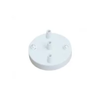Ceiling or Wall Vintage Rose with three Outputs White Ceiling or Wall Vintage Rose with three Outputs White