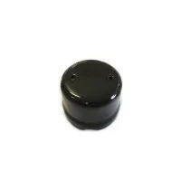 Scatola di Derivazione Vintage Porcellana Nero