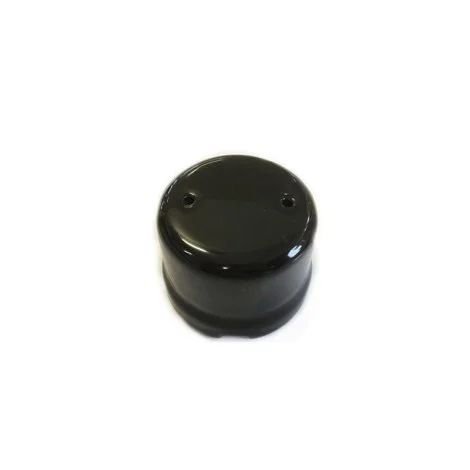 Scatola di Derivazione Vintage Porcellana Nero