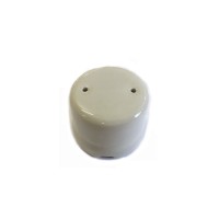 Scatola di Derivazione Vintage Porcellana Bianco