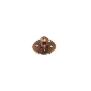 Passacavo Mini Rosetta da Soffitto o Parete Vintage Rame