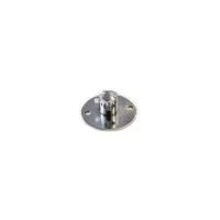 Passacavo Mini Rosetta da Soffitto o Parete Vintage Cromo Passacavo Mini Rosetta da Soffitto o Parete Vintage Cromo