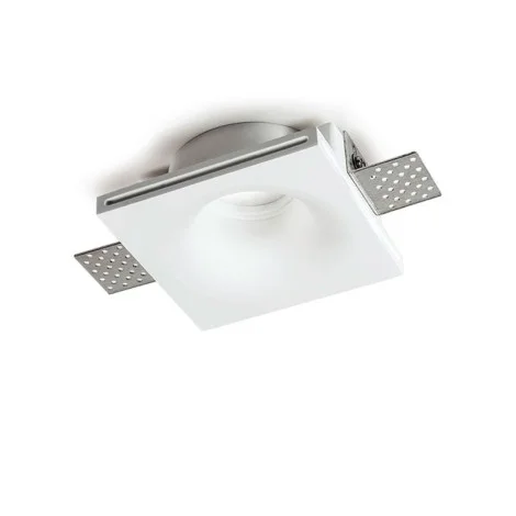 Lampo Faretto GU10 Da Incasso a Soffitto In Gesso Tondo Per Led