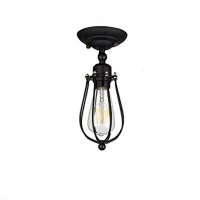 Ceiling lamp in the cage Vintage Filament bulb E27 Ceiling lamp in the cage Vintage Filament bulb E27