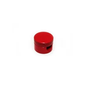 Cable Clamp Cord Grip for Wall or Ceiling in Metal Brass Red