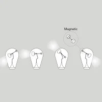 Lodes Blow Lampada a LED da Tavolo Orientabile con Magnete By