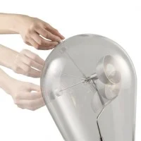 Lodes Blow LED Table Lamp Adjustable with Magnet by Pio & Tito