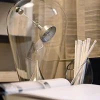 Lodes Blow LED Table Lamp Adjustable with Magnet by Pio & Tito