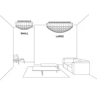 Slamp Odeon Gold Lampada da Soffitto a LED per Interno By