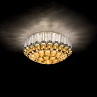 Slamp Odeon Gold Lampada da Soffitto a LED per Interno By