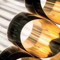 Slamp Odeon Gold Lampada da Soffitto a LED per Interno By
