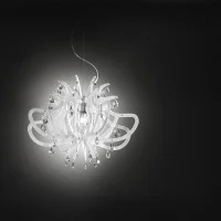 Slamp Lillibet Mini Lampada LED da Sospensione con Cristalli By Slamp Lillibet Mini Lampada LED da Sospensione con Cristalli By