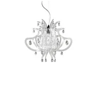 Slamp Lillibet Mini LED Suspension Lamp with Crystals By Nigel Slamp Lillibet Mini LED Suspension Lamp with Crystals By Nigel