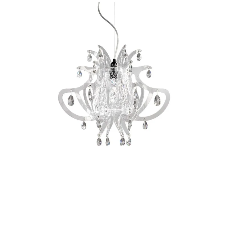 Slamp Lillibet Mini Lampada LED da Sospensione con Cristalli By Slamp Lillibet Mini Lampada LED da Sospensione con Cristalli By