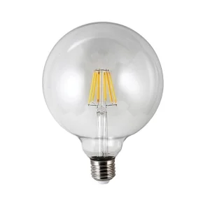 Lampo Globe Light ø125 LED E27 8W 1055lm Transparent Glass Bulb