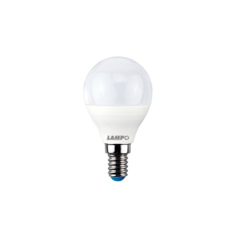 Lampo Bulb Mini Sphere LED E14 8W 230V Compact Ball Opal