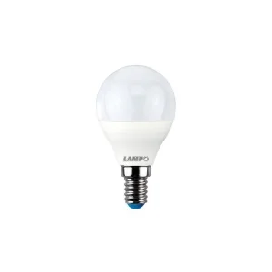Lampo Bulb Mini Sphere LED E14 8W 230V Compact Ball Opal