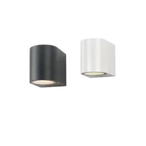 Lampo UP o DOWN GU10 Lampada da Parete Tonda Applique Mono