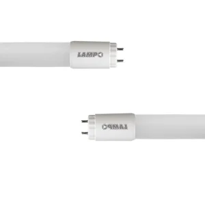 Lampo Tubo LED T8 in Vetro Opale G13 24W 1500 mm con Starter