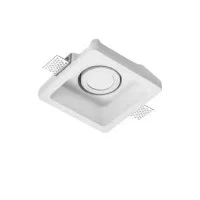 Lampo Faretto GU10 Quadrato Orientabile Da Incasso a Soffitto