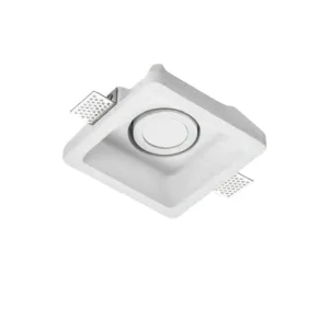 Lampo Faretto GU10 Quadrato Orientabile Da Incasso a Soffitto
