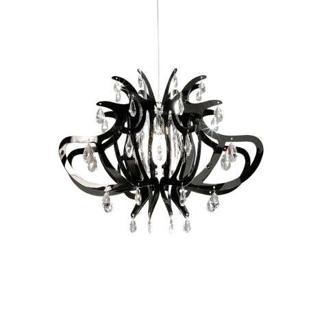 Slamp Lillibet LED Suspension Lamp with Schöler Crystals By