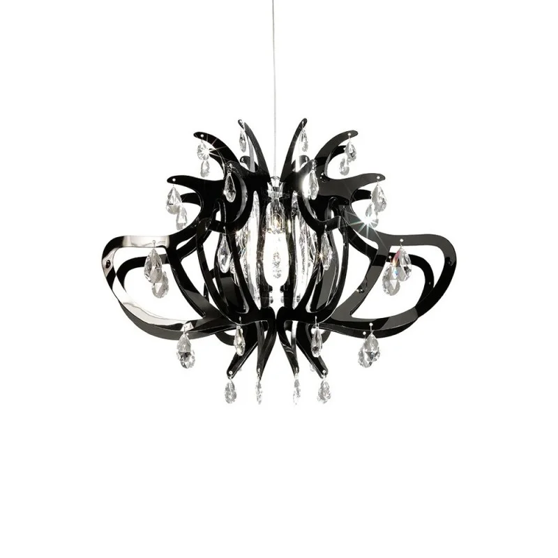 Slamp Lillibet LED Suspension Lamp with Schöler Crystals By Slamp Lillibet LED Suspension Lamp with Schöler Crystals By