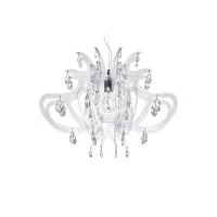 Slamp Lillibet LED Suspension Lamp with Schöler Crystals By