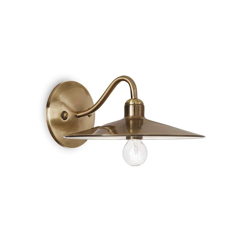 Ideal Lux Cantina AP1 E14 Lanterna Lampada da parete tonda Ideal Lux Cantina AP1 E14 Lanterna Lampada da parete tonda