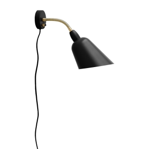 &Tradition Bellevue AJ9 Adjustable Brass Wall Lamp By Arne